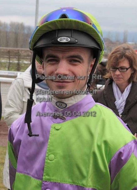 Placais Olivier vor 1 Ritt prot